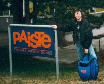 Bob visits the Paiste factory